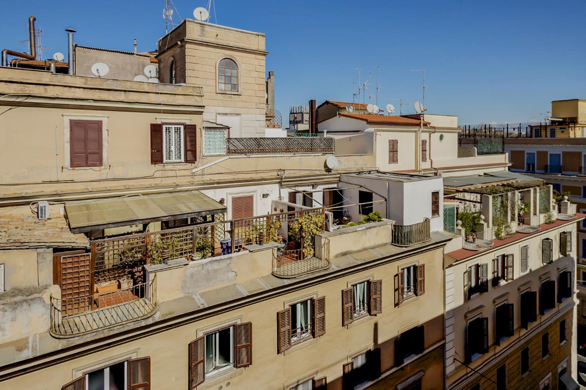 Ferienwohnung Live Rome Loft Borghese Exterior foto